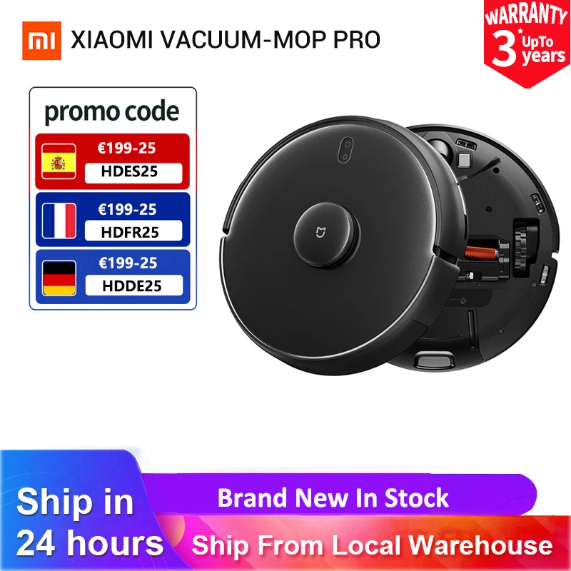 Xiaomi Mi Robot Vacuum Mop Pro - Colore Nero