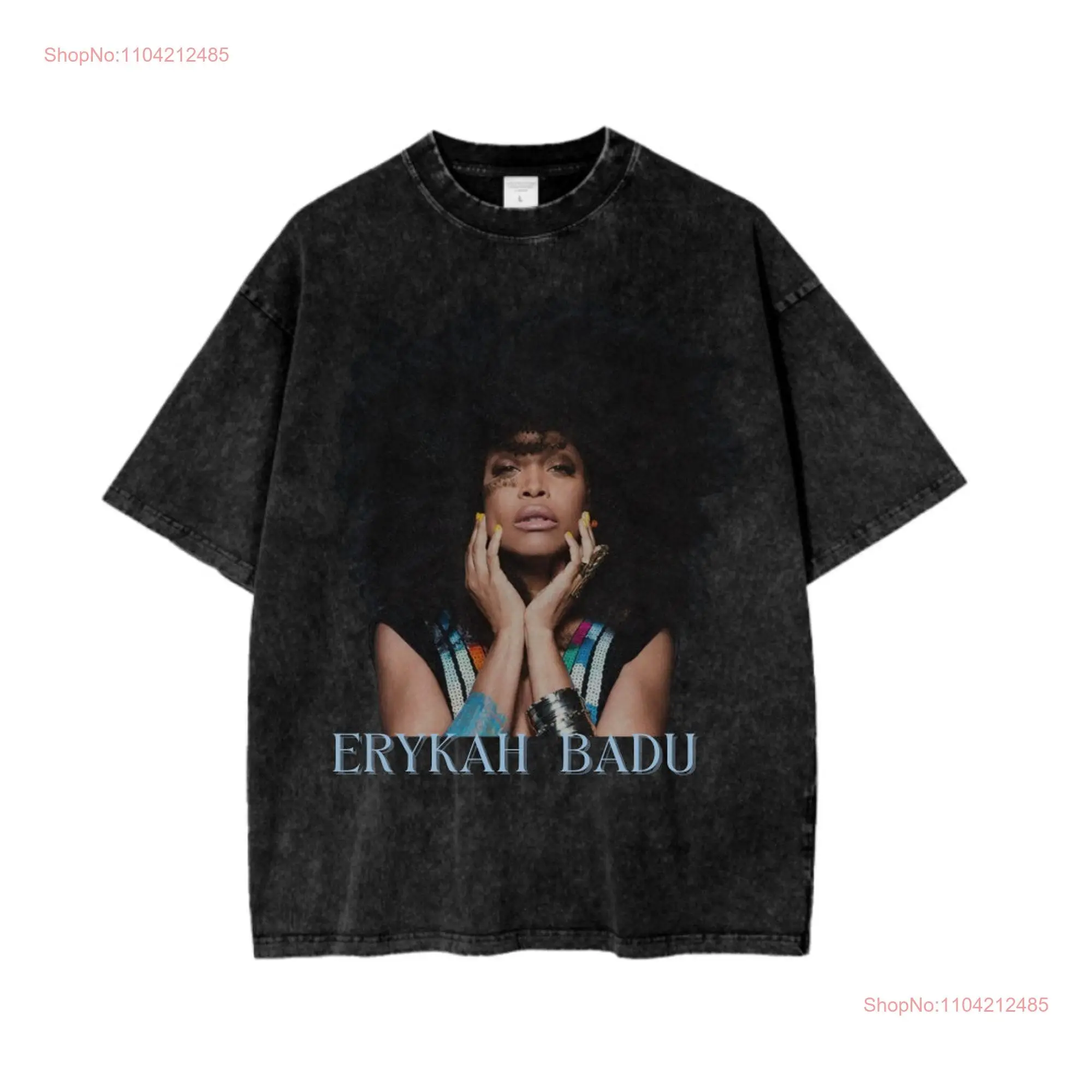Erykah Badu T Shirt Tour Hip Hop Rap long or short sleeves