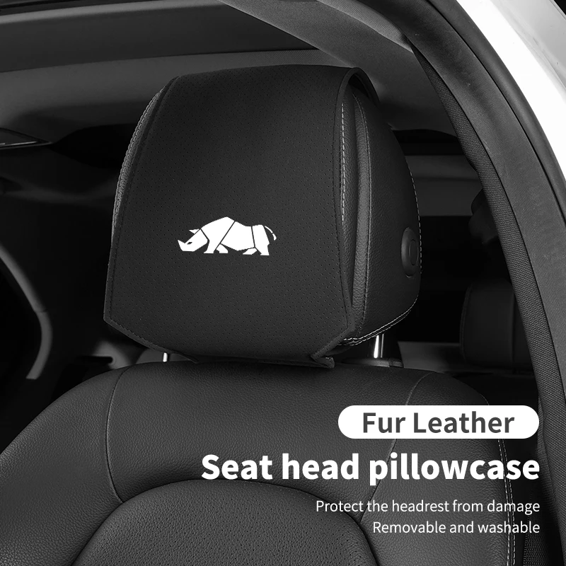 2 шт. протектор автомобильного подголовника дышащий чехол для сиденья Suzuki Jimny Swift