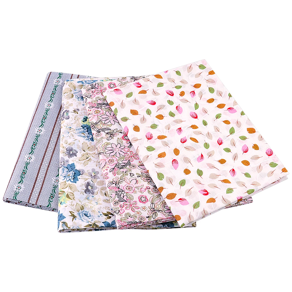 

Lovely Leaf Designs 100% Cotton Light Yellow Fabric Plain Sewing Cloth Textile Art Work Patchwork Telas Tecido Tissue Doll's DIY