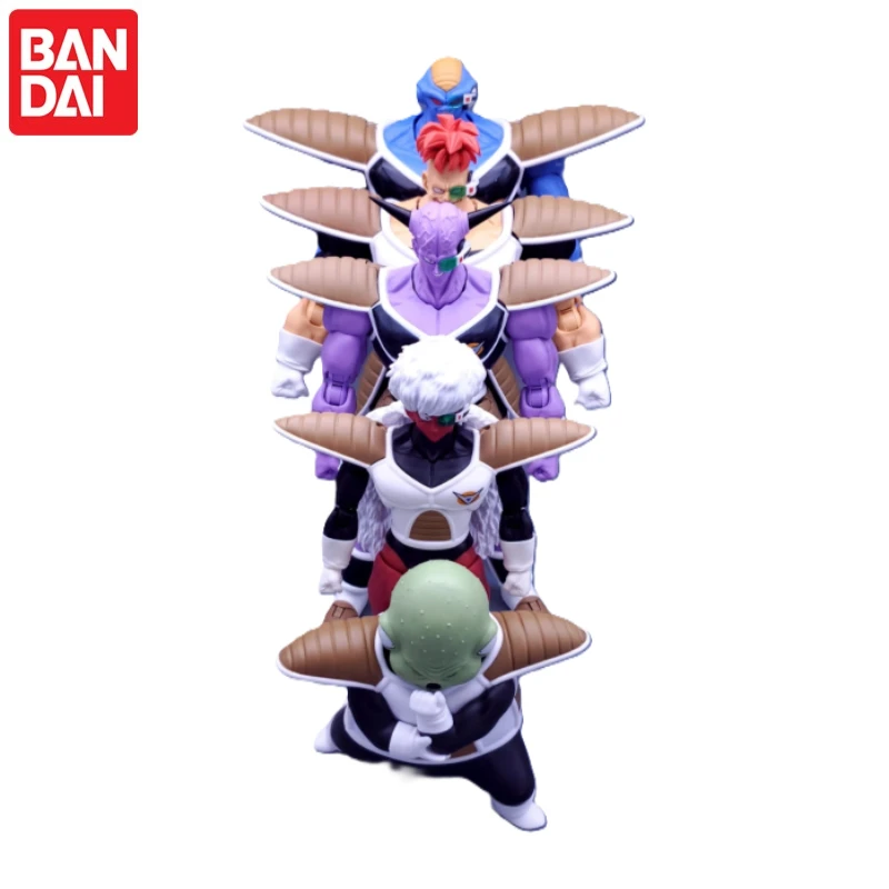 Фото В наличии! Оригинальные фигурки S.H.Figuarts Tamashii Dragon Ball Z Ginyu Force Butter Gildo Namek, аниме-фигурки, модели, игрушки, подарки №5