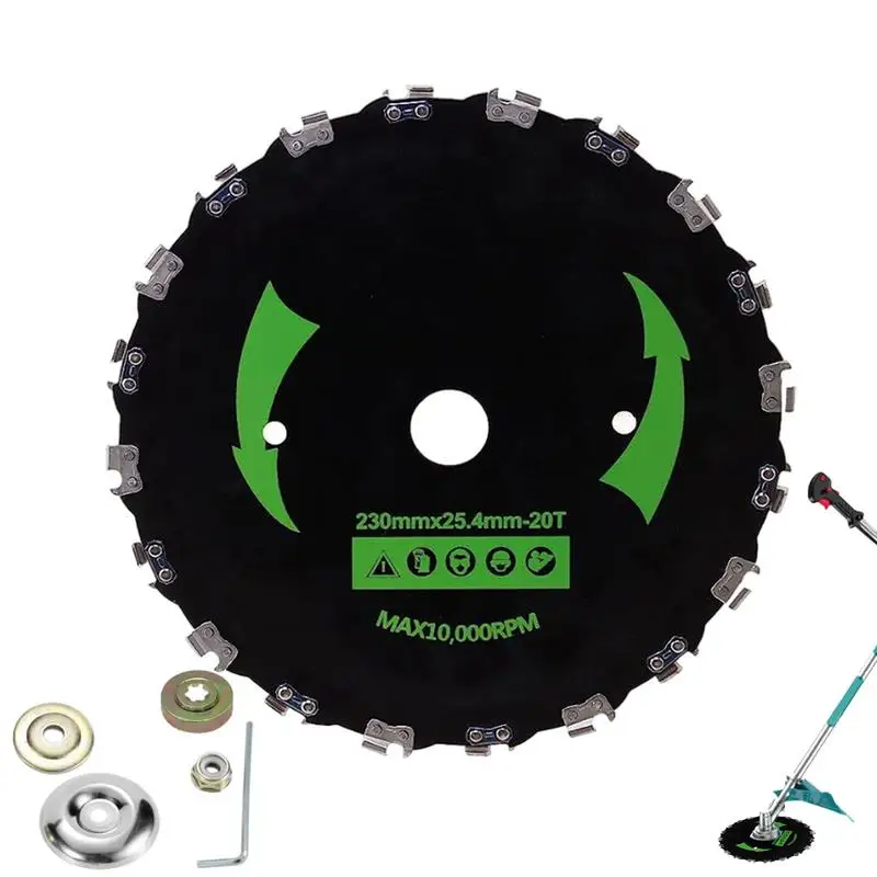 Запасные режущие детали для газонокосилки 10000 об/мин 20 зубьев кустореза