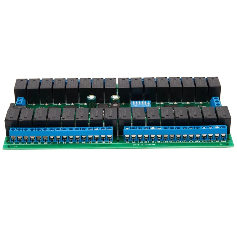 

Botique-2X R421C32 DC12V 32 Channels Modbus RTU RS485 Bus Relay Module UART Serial Port Board