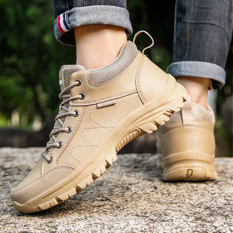 Мужские тактические ботинки армейская непромокаемая обувь для скалолазания