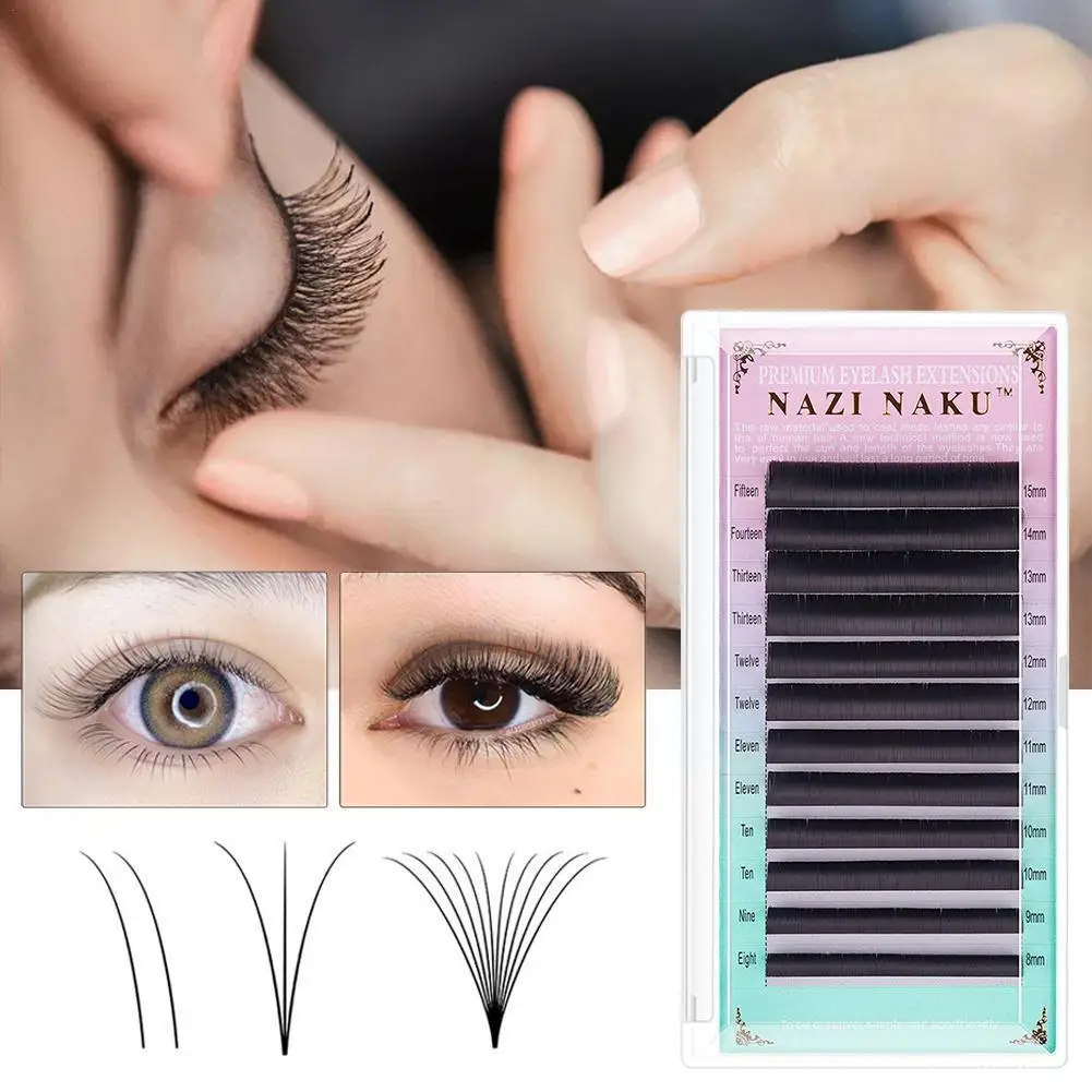 

Ресницы Накладные натуральные для наращивания, E1T5