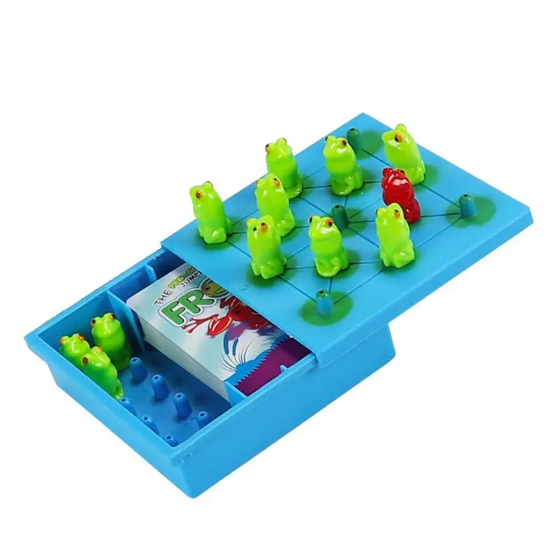 

Hoppers Logic Game Strategy Board Games Children's Frog Game Jump In Game Early Education Toys For Boys And Girls Age 3