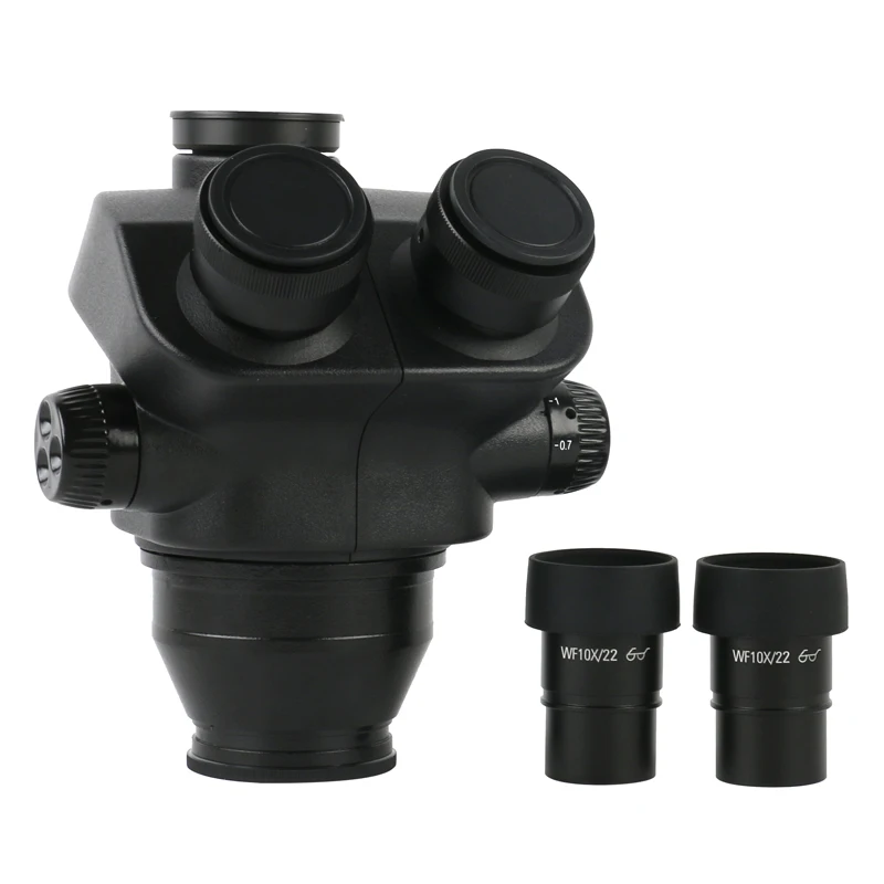 

WF10X/22mm Eyepiece Rubber Eye-Guards Microscope Accessories 7X-50X Stereo Microscope Trinocular Microscope Head