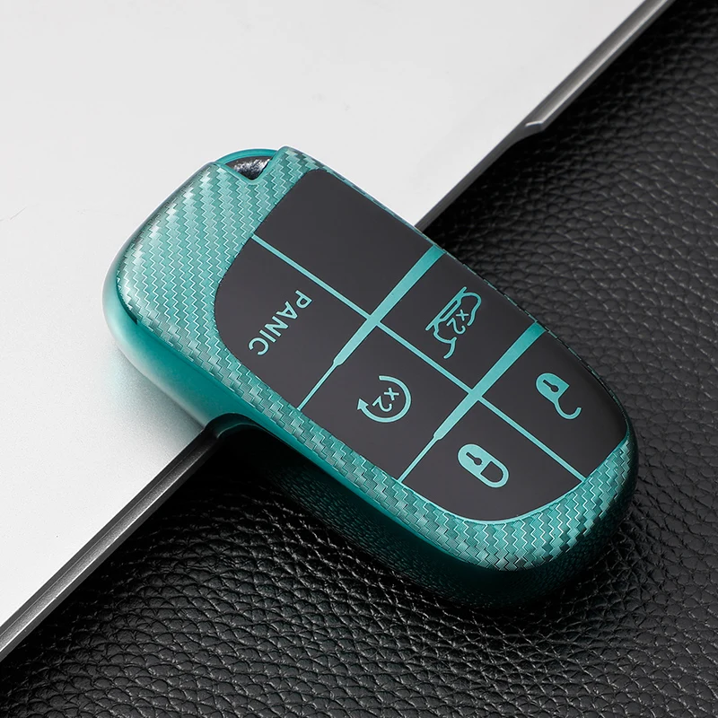 Мягкий ТПУ чехол для автомобильного ключа дистанционного управления Jeep Grand Cherokee