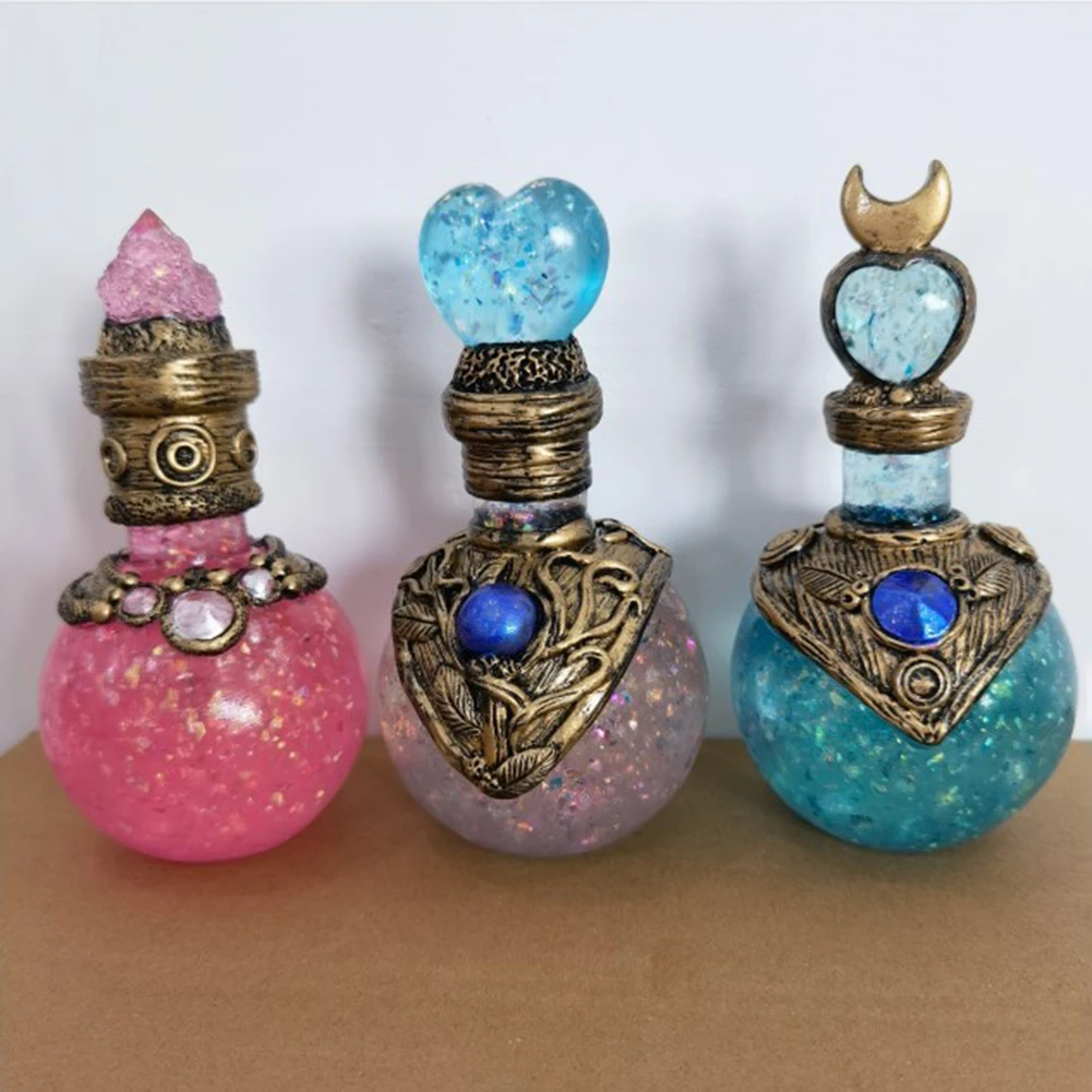 

Moon Magic Potion Русалка Aura Magic Potion Творческое Оформление рабочего стола Elves Treasure Antidote флакон-образец для украшения дома