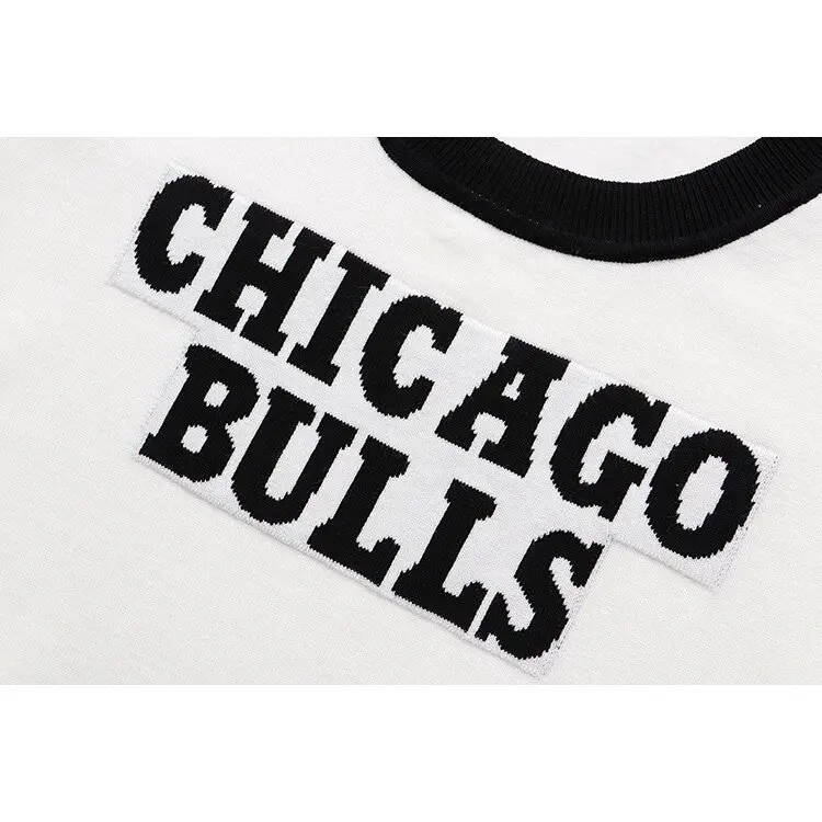 Plus Size Women's Short Sleeve Summer Shirts Oversized Knitted Female White Black Tops Oversized Vintage Slim Top
