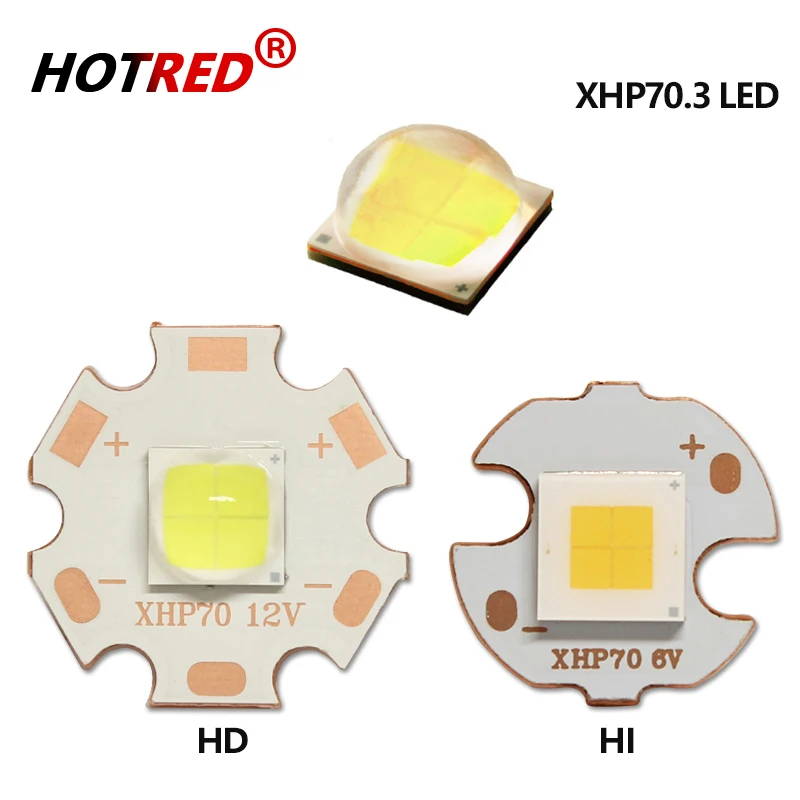 HotRed 45W XHP70.3 LED фонарик