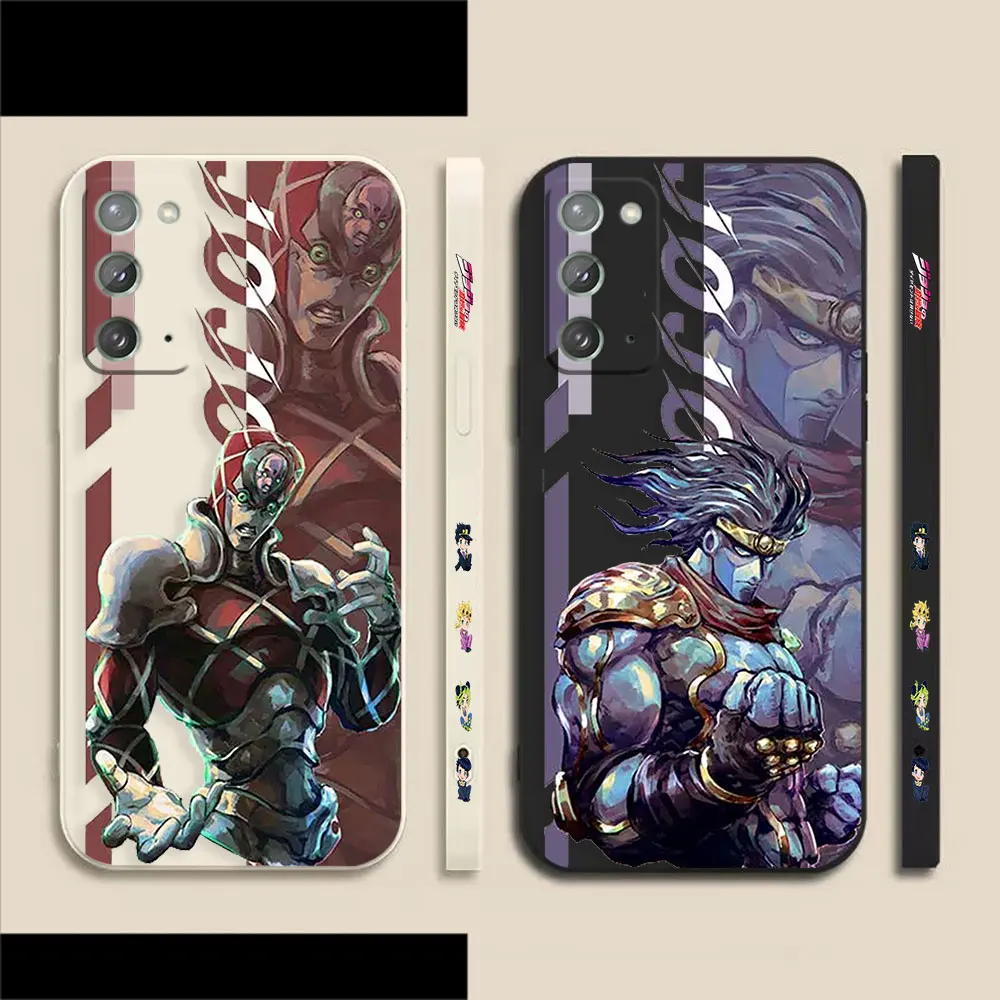 

JoJo's Bizarre Adventur Cartoon Case For Samsung A50 A30 A20S A10S A10 Note 20 10 9 M32 M22 M40S Pro Plus Lite Ultra 4G 5G Case
