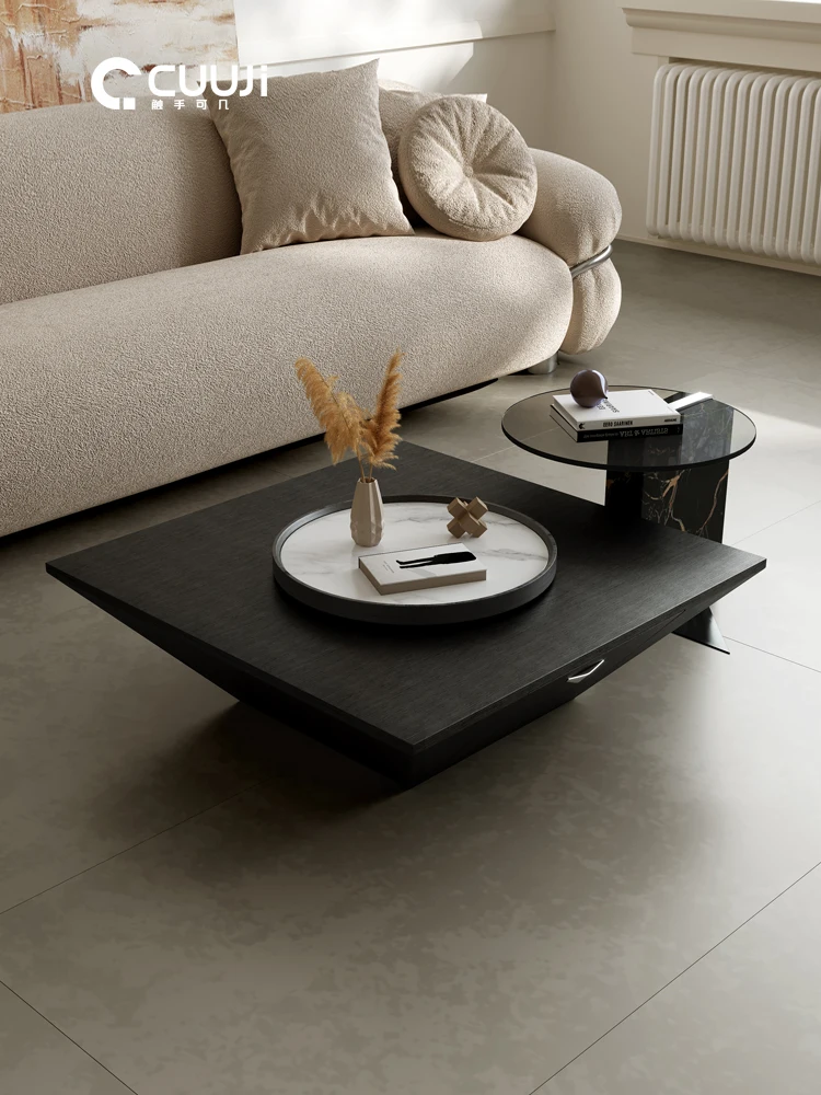 

TLL Coffee Table Combination Living Room Minimalist Designer Internet Celebrity Inverted High Sense