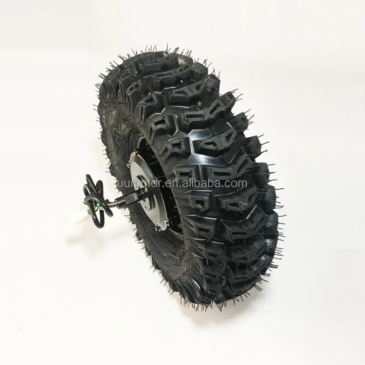 

48v 500w off road air fat tire 15 inch single shaft wheelbarrow electric motor