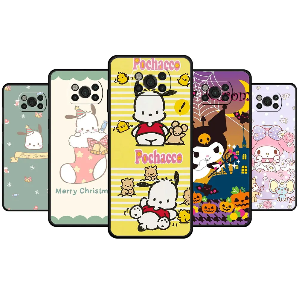 

Kulomi Cinnamorol Melody Smartphone Case For Xiaomi Poco X3 NFC X4 M3 C40 Pro For MI 9 8 12 11 9T 10T CC9 Lite Note 10 Capa