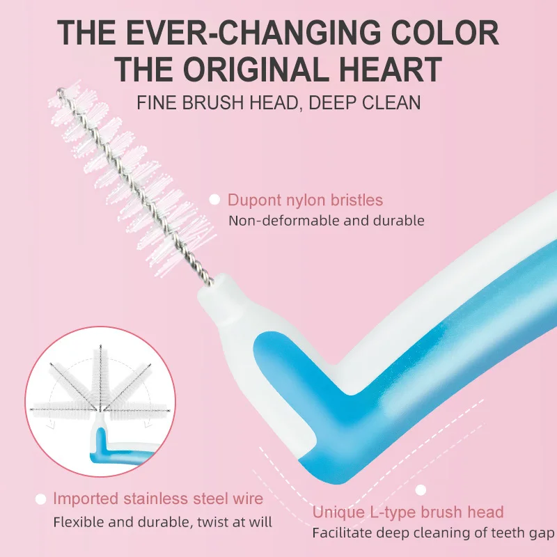 Fawnmum межзубная щетка L-типа для стоматологической ортодонтики очистка в