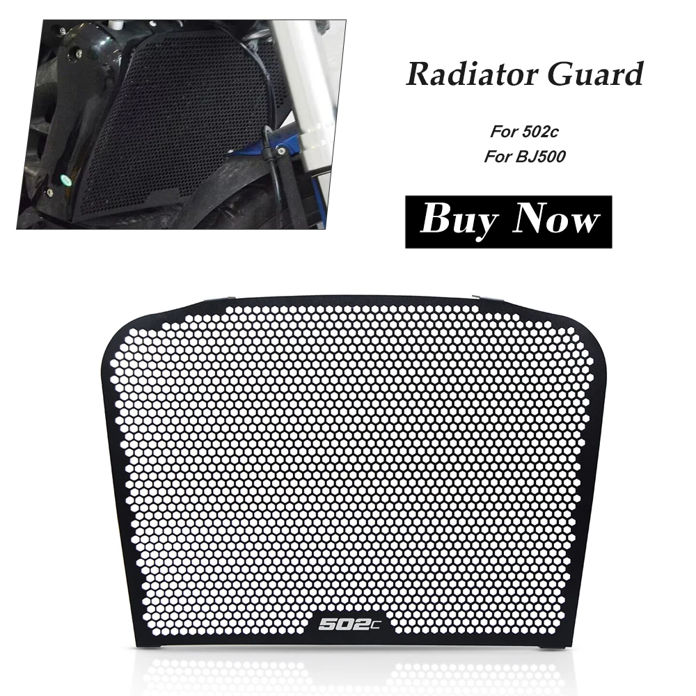 

For BENELLI 502C BJ500 Radiator Grille Cover Guard 502c Bj500 502 C BJ 500 Aluminum Motorcycle Accessories Grill Protector Tools