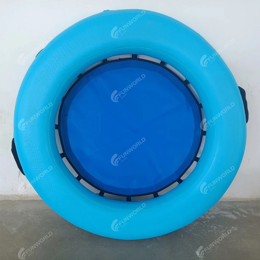 

PVC inflatable tanning pool lounger float water swimming raft 8ft floating sun tan tub sunbathing pool