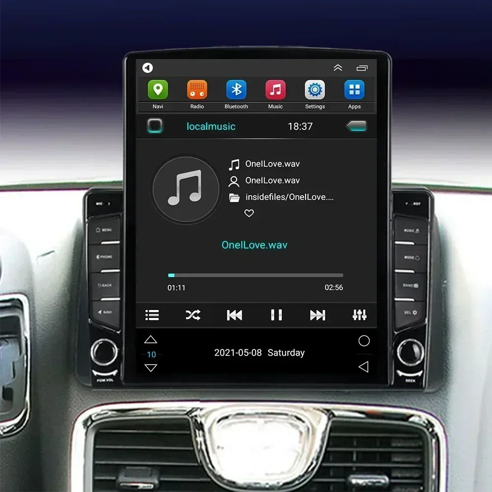 9 7 &quotAndroid для Chrysler Grand Voyager 5 2011 2012 2013 2014 2015 Тип Tesla Автомобильный радиоприемник