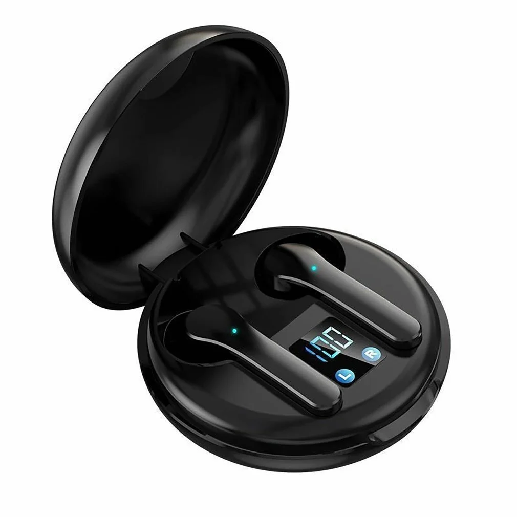 

Bluetooth Earphones with Microphone Touch Control Wireless Headsets HIFI Mini In-Ear Earbuds Sport Running HDCall