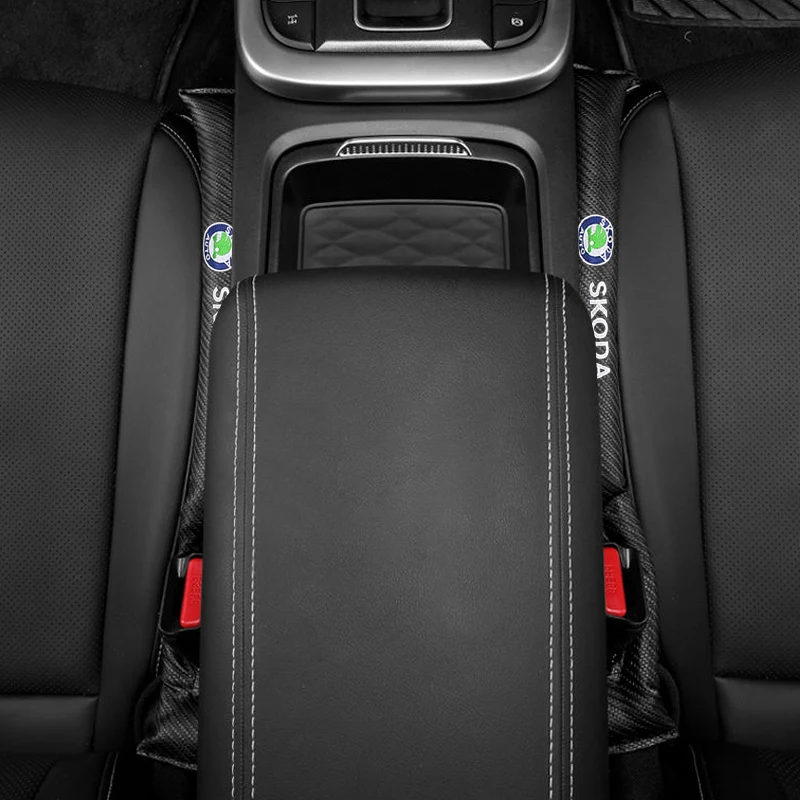 

1/2pcs Car Styling Seat Leak Proof Pads Gap Plug Filler Padding Accessories For Skoda Octavia Fabia Rapid Superb Kodiaq Scala Ka