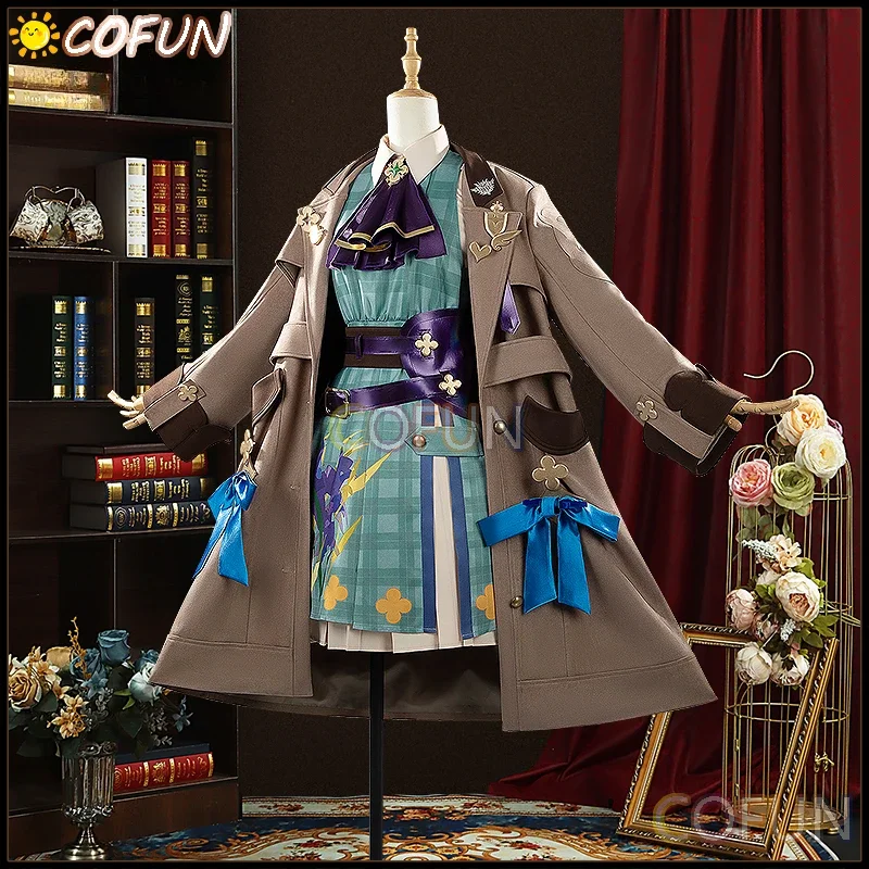 COFUN [по индивидуальному заказу] игра NIJISANJ Enna Alouette косплей костюм Хэллоуин