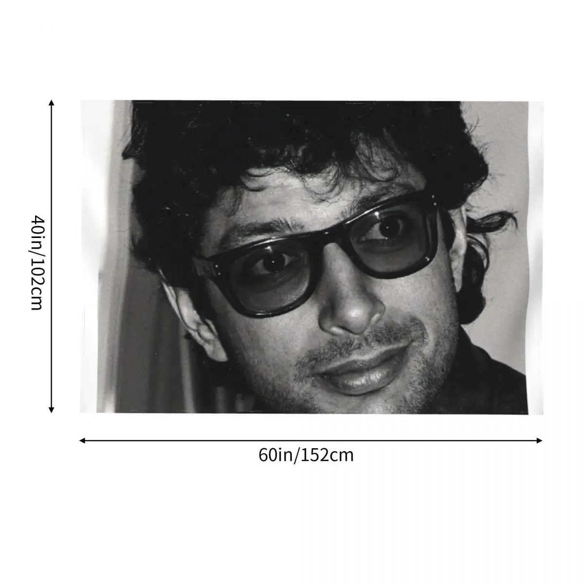 Гобелен JEFF GOLDBLUM Kawaii декор комнаты предметы украшения стен эстетический