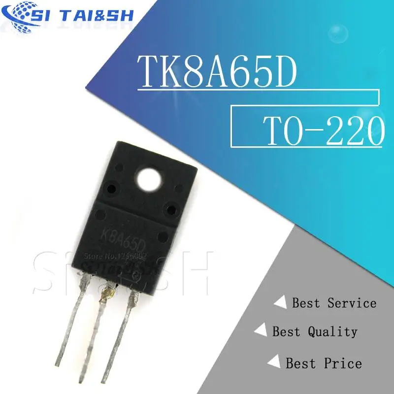 Новинка 10 шт. TK8A65D TO-220F K8A65D TO220F TK8A65 TO-220 650 в 8A