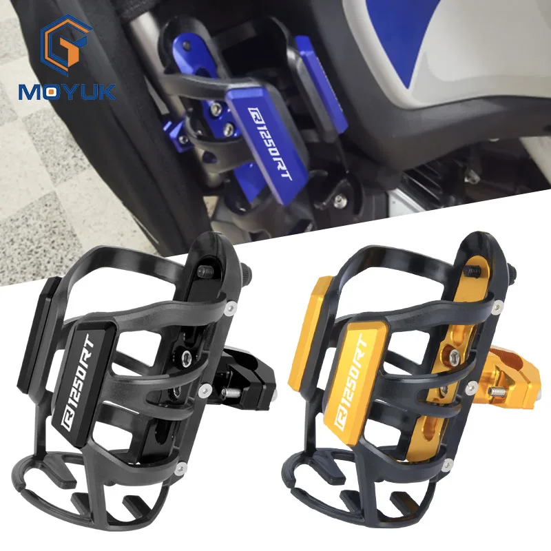 

For BMW R1250RT R1200RT R1250/1200 R 1250/1200RT Motorcycle Accessories Drink Cup Stand water cup holder Crash Bar Water Bottle