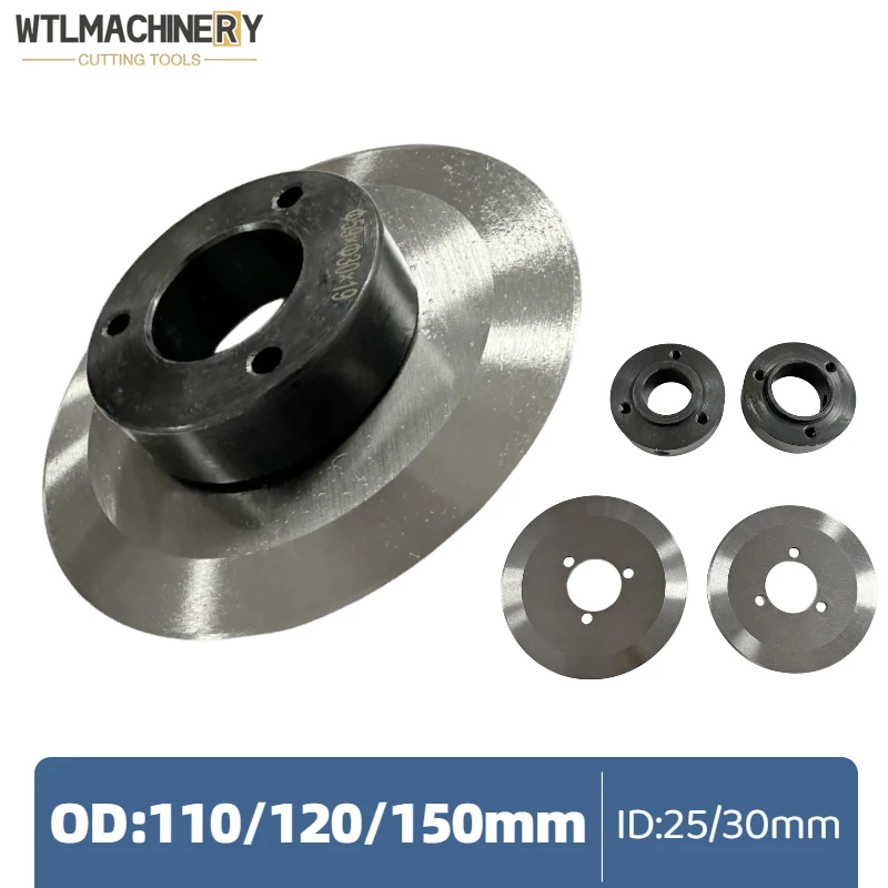 Режущий круглый держатель лезвия и двухсторонний нож с Круглым лезвием для