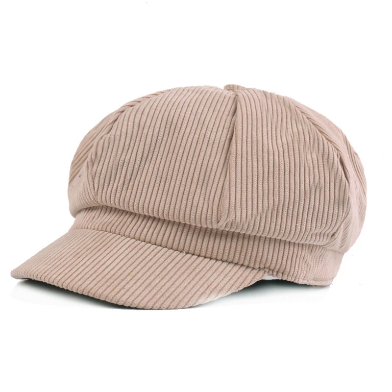 

Однотонный женский берет, сезон весна-осень, кепка газетчика, винтажная эластичная Кепка с козырьком, простая универсальная Удобная Кепка х...