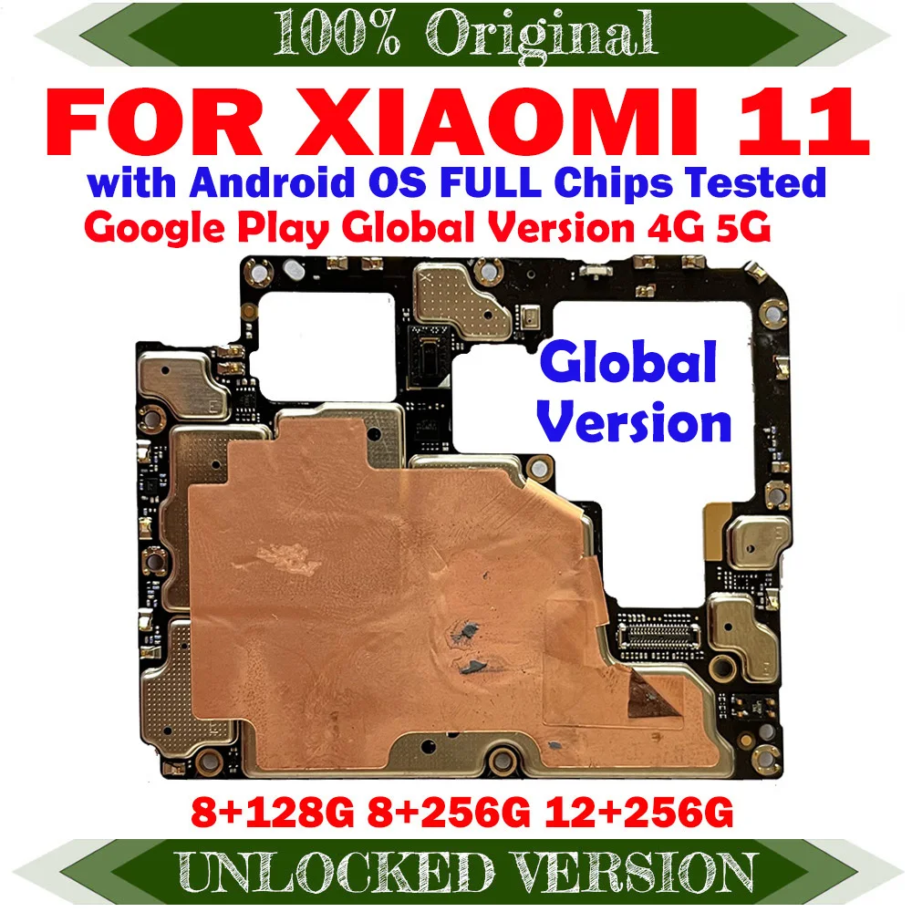 Глобальная версия материнская плата для Xiaomi Mi 11 11Pro ультра хорошо