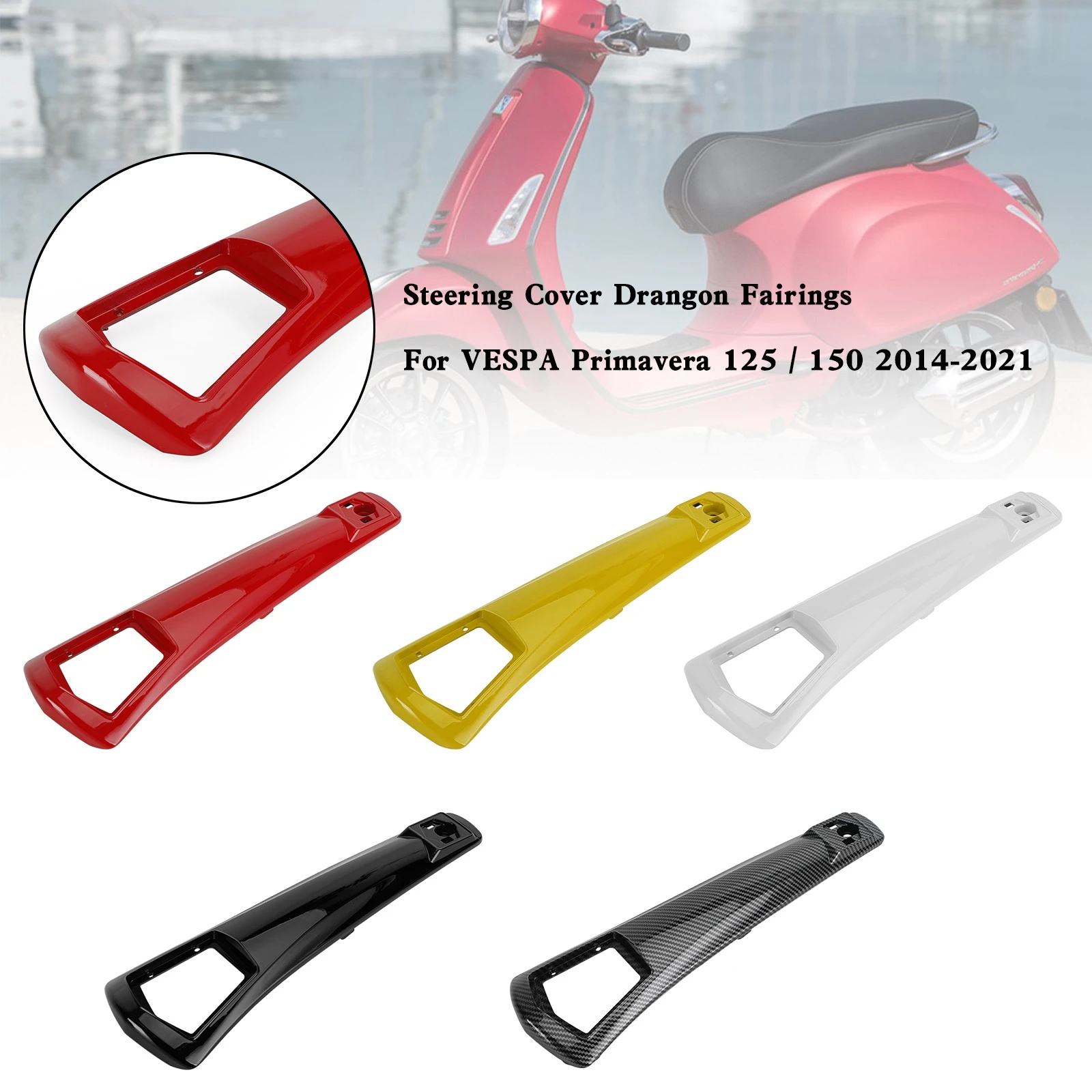 

Areyourshop обтекатель рулевого сигнала ABS для VESPA Sprint Primavera 125/150 2014-2021 аксессуары для мотоциклов