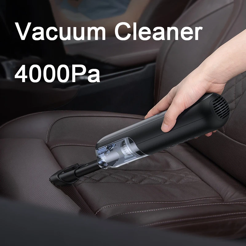 

Беспроводной ручной пылесос со встроенной батареей, 4000 Па