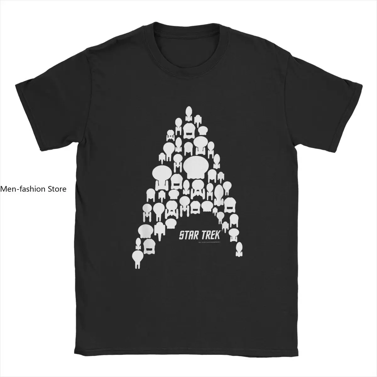 Звездные тройные футболки с изображением дельты Российской Федерации классные