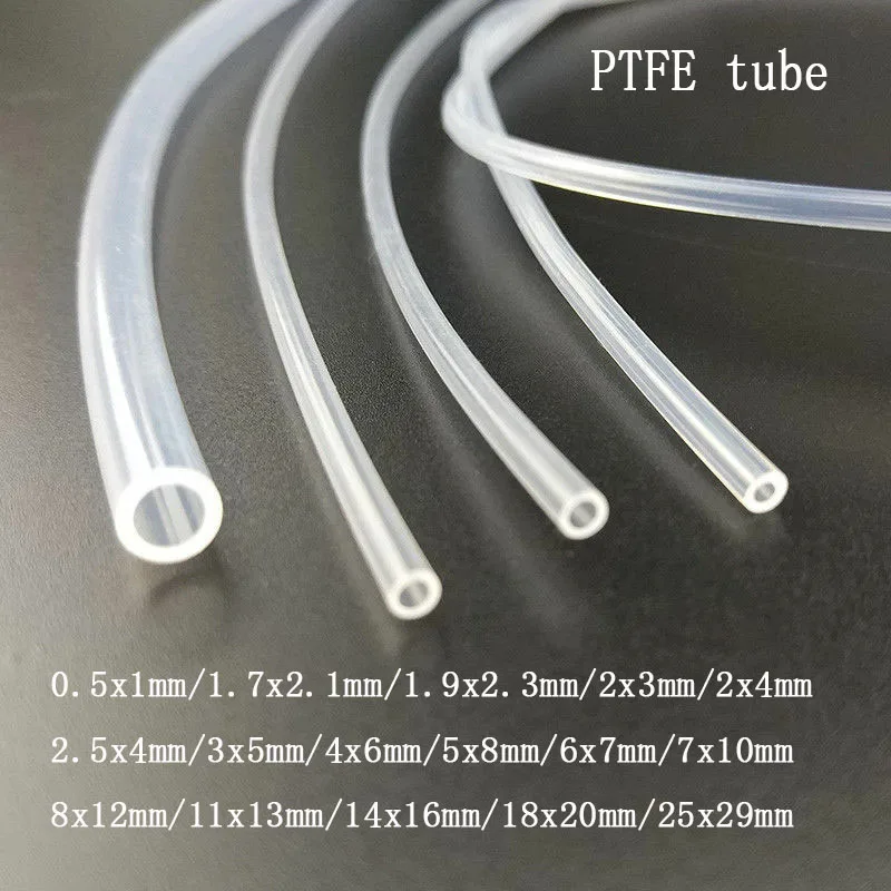 

1m PTFE Tube Clear PiPe Bowden Extruder J-head hotend throat 3D Printe parts