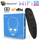 Смарт ТВ-приставка Beelink GT-King Pro, Android 2,2, Wi-Fi, 6 параметров, 1000 ГГц, 5,0 м, LAN, Bluetooth, Dolby, аудио, 4K, медиаплеер