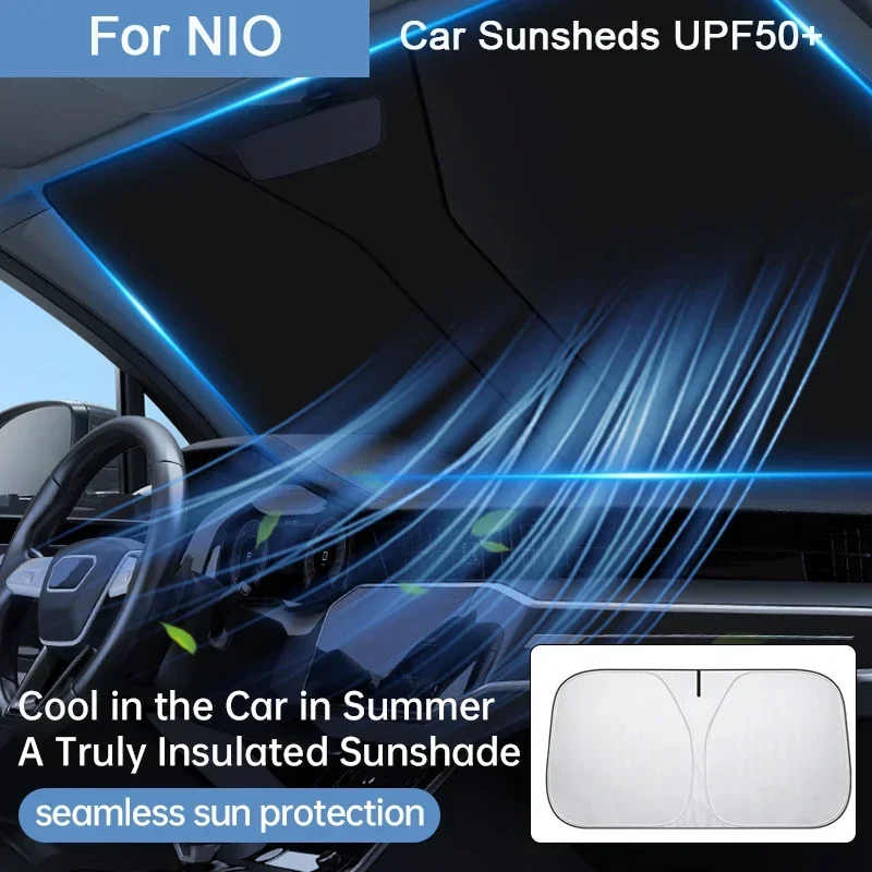 Солнцезащитный козырек для лобового стекла автомобиля Wei Lai NIO ET5 ET7 ES7 EC7 2020 2022 ES6 2019