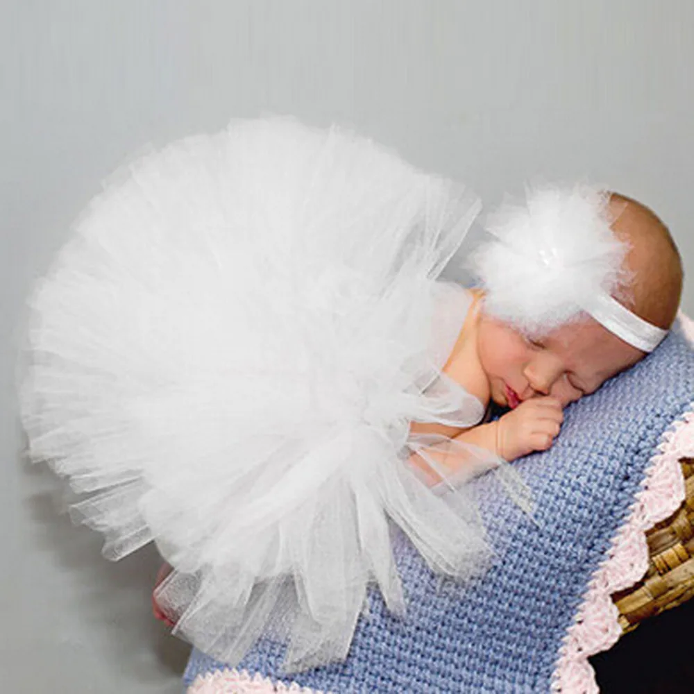 

2022 Brand New Design Flower Tire Girls Dress Handmade Hats Newborn Baby Photography Props Kids Clothing Photo Props Accessories