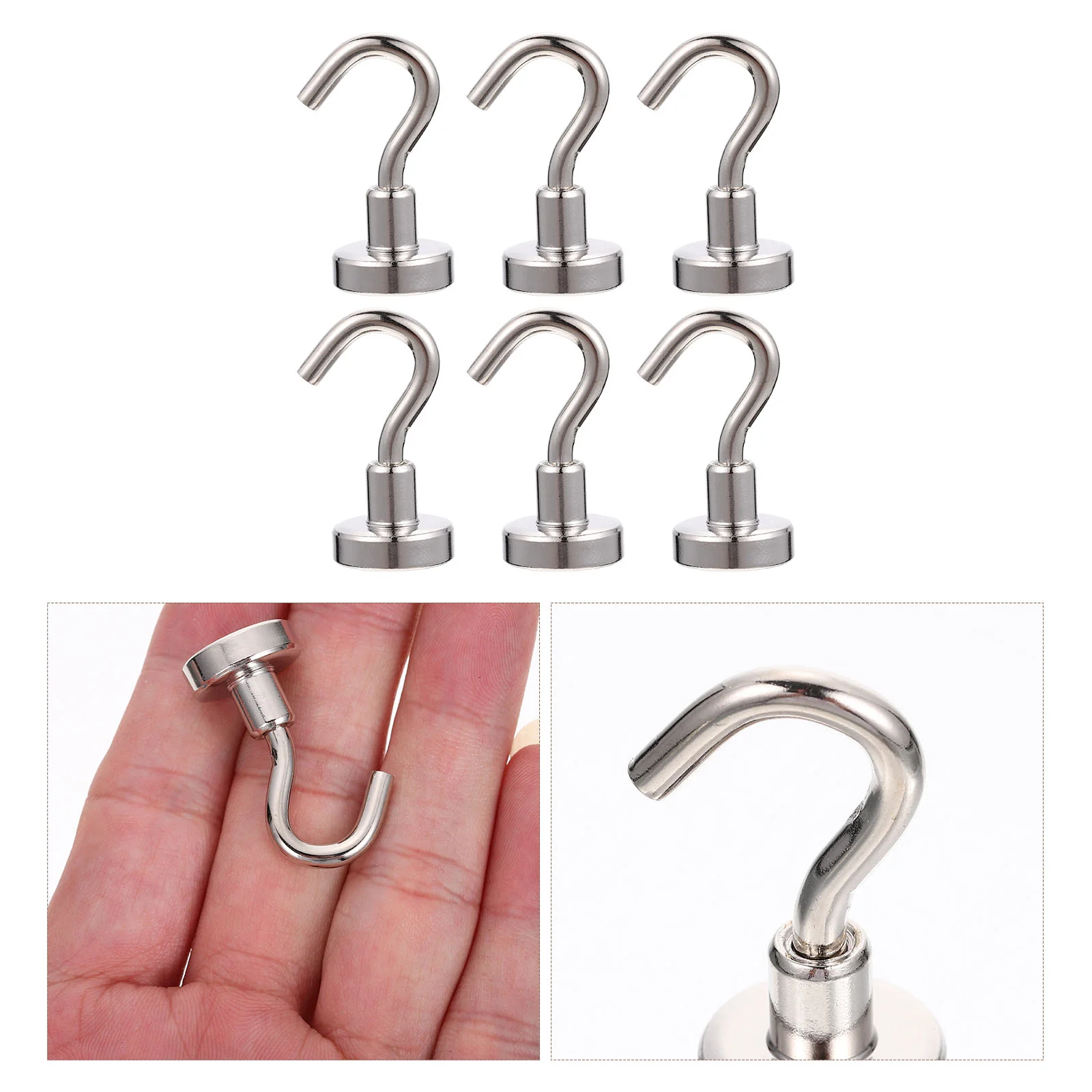 

Hooks Hook Hanger Magnet Heavy Duty Refrigerator Towel Fridge Kitchen Key Utility Coat Earth Hanging Grill Magnets Robe Wall