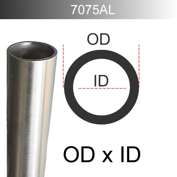 

Алюминиевая трубка 7075 для палаток OD 5-30 мм