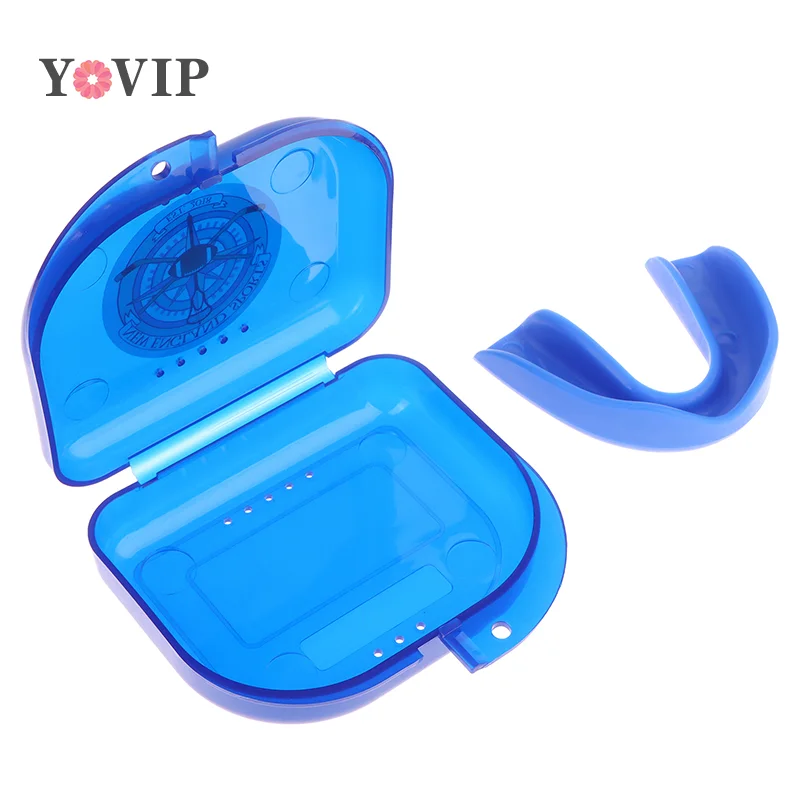 

Sports Mouth Guard For Boxing Basketball Rugby Karate Teeth Protector Adult Children Mouthguard Tooth Brace Protection With Box