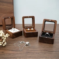 new wood ring box jewelry holder jewelry packing gift boxes wedding valentine engagement anniversary luxury accessory