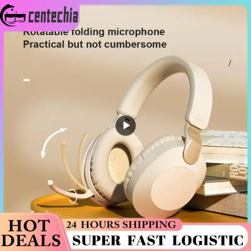 

Headwear Gaming Earphone With Mic Wired Wireless Wireless Headphones Folding Microphone Wireless Gaming Headset Headset Music