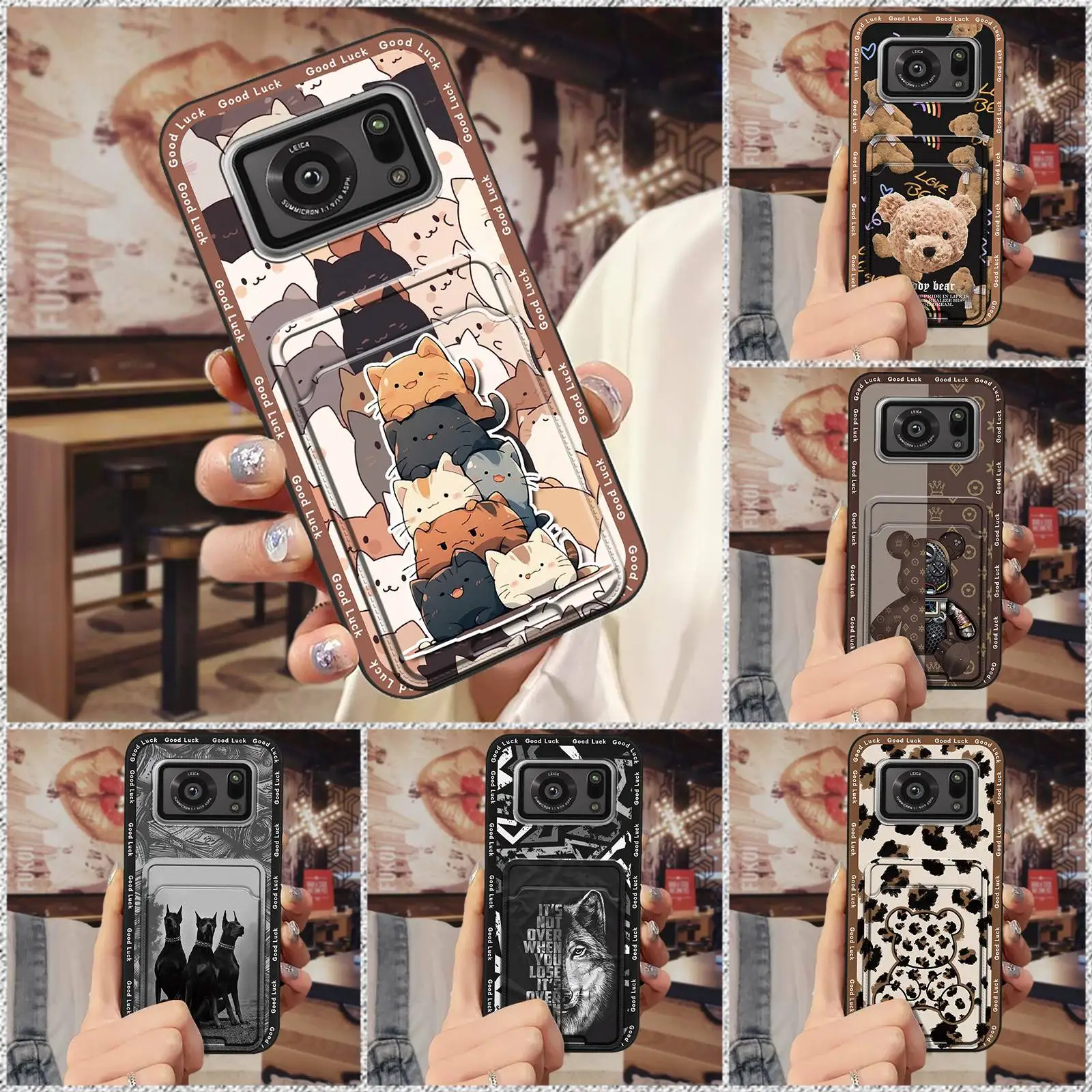 Чехол для телефона из ТПУ с граффити Sharp Aquos R6/Чехол/P6/R6G