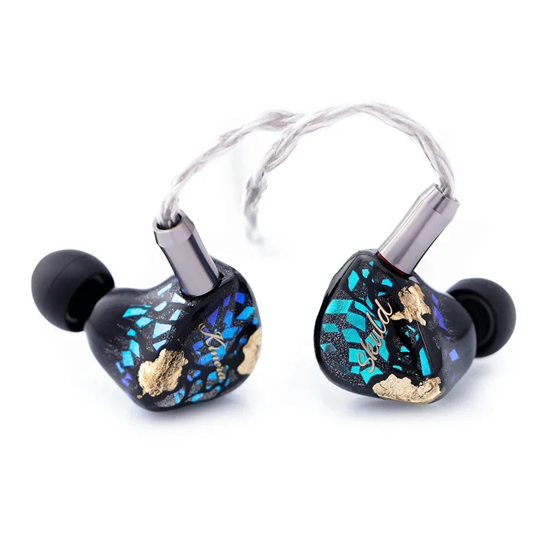 Фото Наушники Kinera Imperial Skuld с 5 BA-драйверами, Hi-Fi звук, профессиональные внутриканальные наушники со съемным балансным кабелем 4.4 мм №4