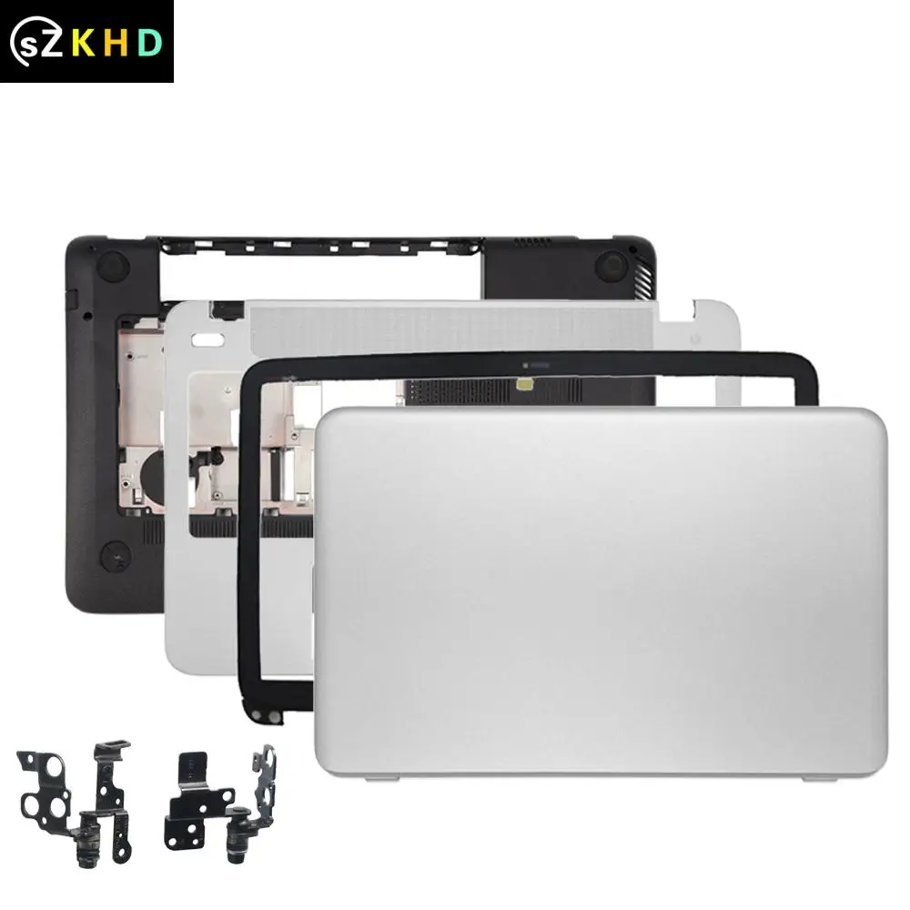 

Новинка, Оригинальный чехол для ноутбука HP Envy 15-J 15-J000 15-J100, задняя крышка ЖК-дисплея, передняя панель, Упор для рук, петли, Крышка шарнира, нижний чехол