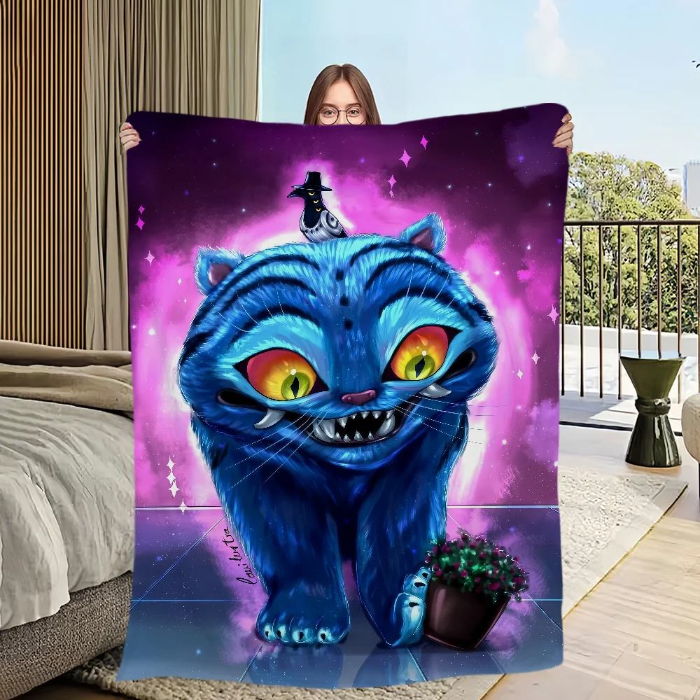 

Плюшевое одеяло H-hunters аниме «Большой кот»