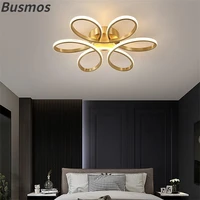 modern minimalist whiteblackcoffee color led chandelier for living room bedroom dining room dimmable home lighting fixtures