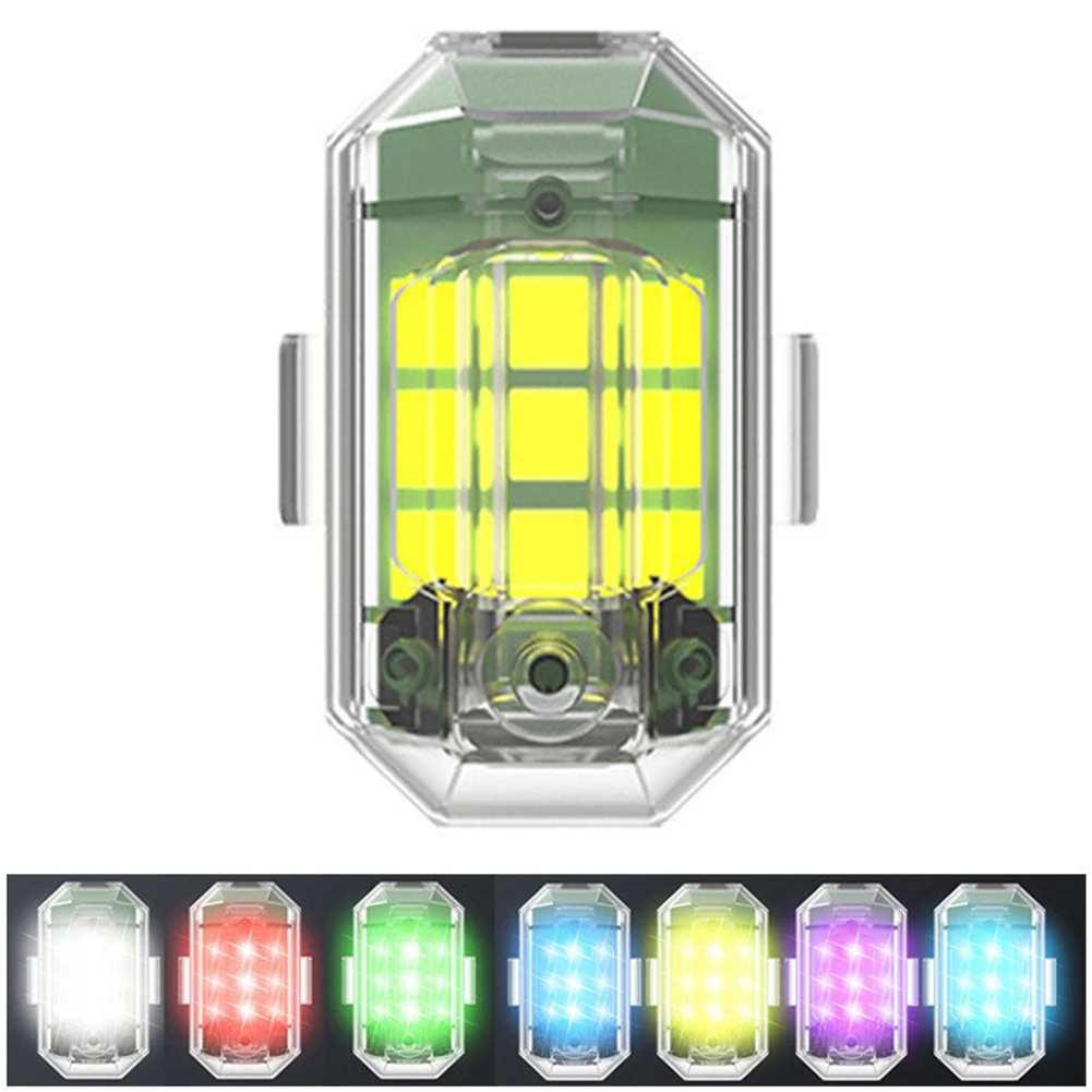 

Беспроводной водонепроницаемый стробоскосветильник с дистанционным управлением, светодиодсветодиодный сигнальная лампа 7 цветов для автомобилей, мотоциклов, велосипедов, радиоуправляемых дронов, лампа-вспышка